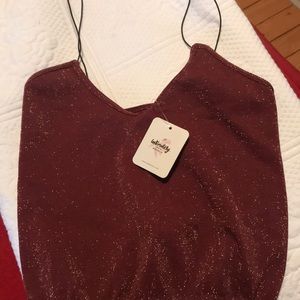 Free People cropped bralette.